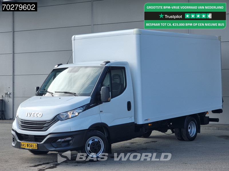 Iveco Daily 35C16 Laadklep Bakwagen Dubbelucht Camera Airco Euro6 Meubelbak Koffer 19m3 Airco - Carrinha de contentor: foto 1 Iveco Daily 35C16 Laadklep Bakwagen Dubbelucht Camera Airco Euro6 Meubelbak Koffer 19m3 Airco - Carrinha de contentor: foto 1