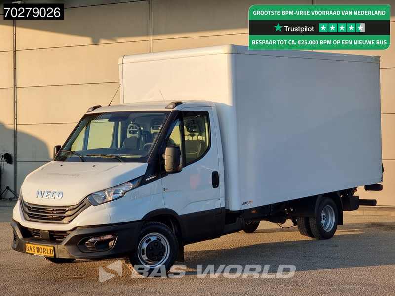 Iveco Daily 35C16 Laadklep Bakwagen Dubbelucht Camera Airco Euro6 Meubelbak Koffer 19m3 Airco - Carrinha de contentor: foto 1 Iveco Daily 35C16 Laadklep Bakwagen Dubbelucht Camera Airco Euro6 Meubelbak Koffer 19m3 Airco - Carrinha de contentor: foto 1