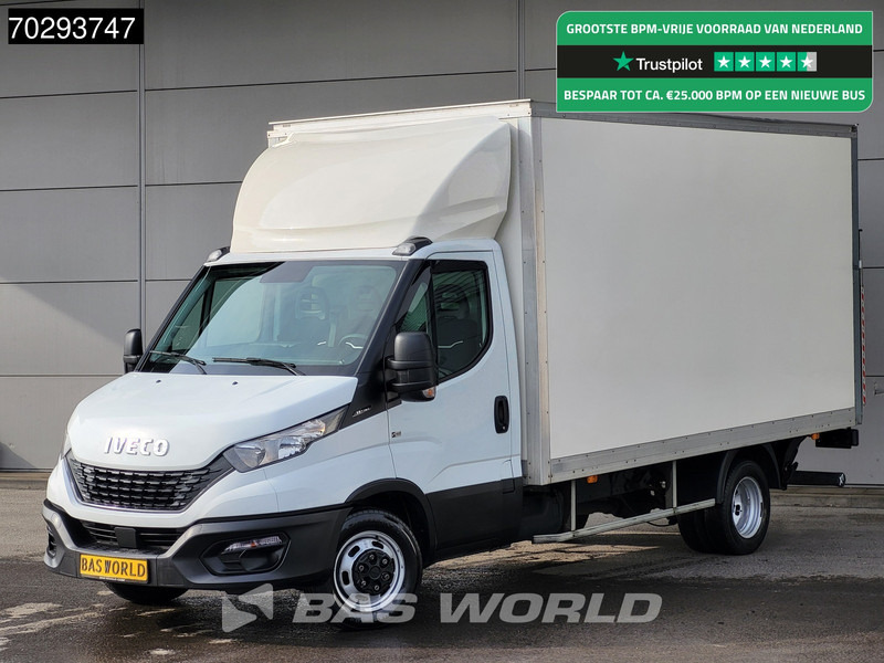 Iveco Daily 35C16 Laadklep Dubbellucht Bakwagen 160PK Airco Cruise Euro6 Meubelbak Koffer 19m3 Airco Cruise control - Carrinha de contentor: foto 1 Iveco Daily 35C16 Laadklep Dubbellucht Bakwagen 160PK Airco Cruise Euro6 Meubelbak Koffer 19m3 Airco Cruise control - Carrinha de contentor: foto 1