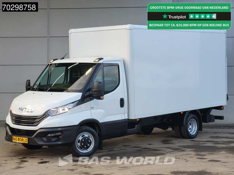 Iveco Daily 35C16 Laadklep Dubbellucht Bakwagen 160PK Airco Euro6 Meubelbak Koffer Airco - Carrinha de contentor: foto 1 Iveco Daily 35C16 Laadklep Dubbellucht Bakwagen 160PK Airco Euro6 Meubelbak Koffer Airco - Carrinha de contentor: foto 1