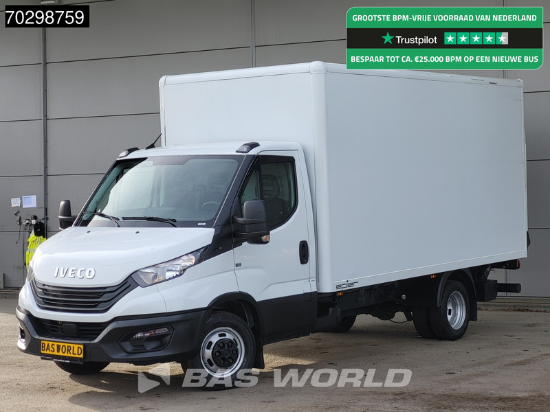 Iveco Daily 35C16 Laadklep Dubbellucht Bakwagen 160PK Airco Euro6 Meubelbak Koffer Airco - Carrinha de contentor: foto 1 Iveco Daily 35C16 Laadklep Dubbellucht Bakwagen 160PK Airco Euro6 Meubelbak Koffer Airco - Carrinha de contentor: foto 1