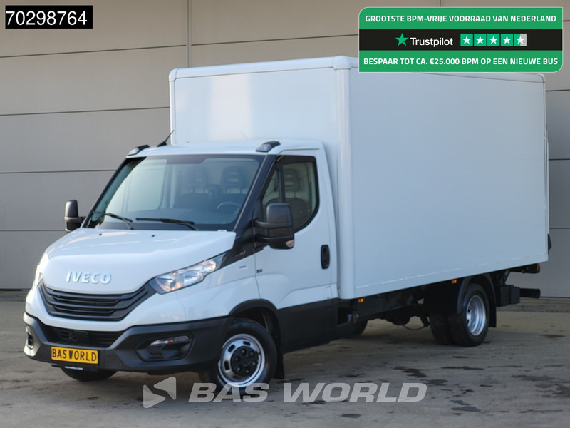 Iveco Daily 35C16 Laadklep Dubbellucht Bakwagen 160PK Airco Euro6 Meubelbak Koffer Airco - Carrinha de contentor: foto 1 Iveco Daily 35C16 Laadklep Dubbellucht Bakwagen 160PK Airco Euro6 Meubelbak Koffer Airco - Carrinha de contentor: foto 1