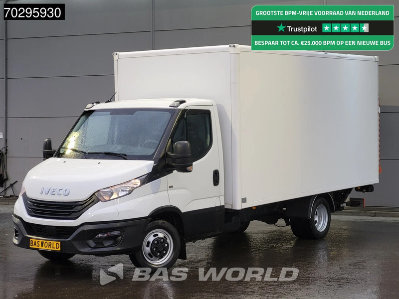 Iveco Daily 35C16 Laadklep Dubbellucht Bakwagen 160PK Airco Euro6 Meubelbak Koffer Airco - Carrinha de contentor: foto 1 Iveco Daily 35C16 Laadklep Dubbellucht Bakwagen 160PK Airco Euro6 Meubelbak Koffer Airco - Carrinha de contentor: foto 1
