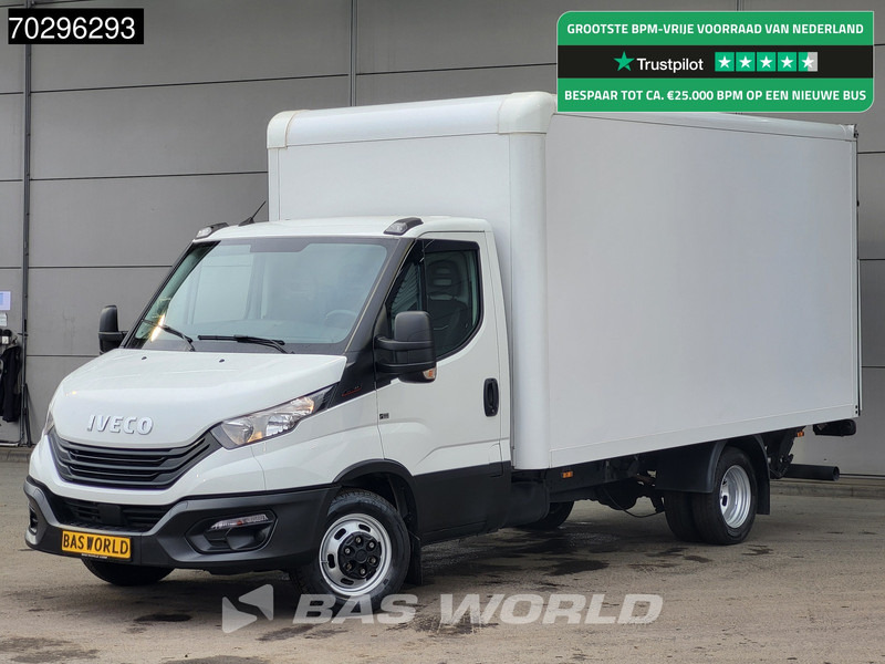 Iveco Daily 35C16 Laadklep Dubbelucht 160PK Bakwagen Airco Cruise Euro6 Meubelbak Koffer Airco - Carrinha de contentor: foto 1 Iveco Daily 35C16 Laadklep Dubbelucht 160PK Bakwagen Airco Cruise Euro6 Meubelbak Koffer Airco - Carrinha de contentor: foto 1