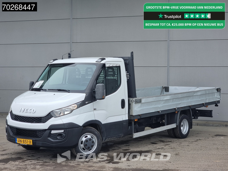 Iveco Daily 35C17 3.0L 170PK Open Laadbak Dubbellucht 3,5t Trekhaak Pritsche Pickup 4m3 Trekhaak Cruise control - Carrinha de caixa aberta: foto 1 Iveco Daily 35C17 3.0L 170PK Open Laadbak Dubbellucht 3,5t Trekhaak Pritsche Pickup 4m3 Trekhaak Cruise control - Carrinha de caixa aberta: foto 1