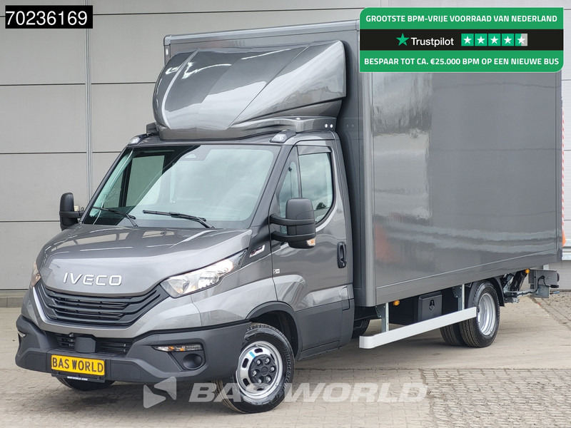 Iveco Daily 35C18 2025 MODEL Automaat 1000kg Laadklep ACC Navi Airco Zijdeur Bakwagen Meubelbak Koffer 21m3 Airco - Carrinha de contentor: foto 1 Iveco Daily 35C18 2025 MODEL Automaat 1000kg Laadklep ACC Navi Airco Zijdeur Bakwagen Meubelbak Koffer 21m3 Airco - Carrinha de contentor: foto 1