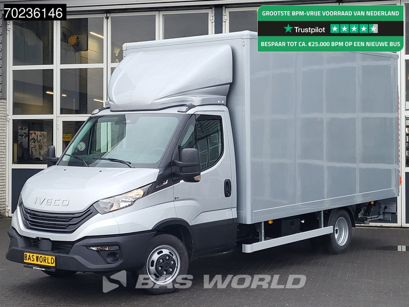 Iveco Daily 35C18 3.0L Automaat 1000KG Laadklep Zijdeur Dubbellucht 2025-Model Bakwagen ACC Airco Cruise Navi D'Hollandia Euro6 Meubelbak Ko - Carrinha de contentor: foto 1 Iveco Daily 35C18 3.0L Automaat 1000KG Laadklep Zijdeur Dubbellucht 2025-Model Bakwagen ACC Airco Cruise Navi D'Hollandia Euro6 Meubelbak Ko - Carrinha de contentor: foto 1