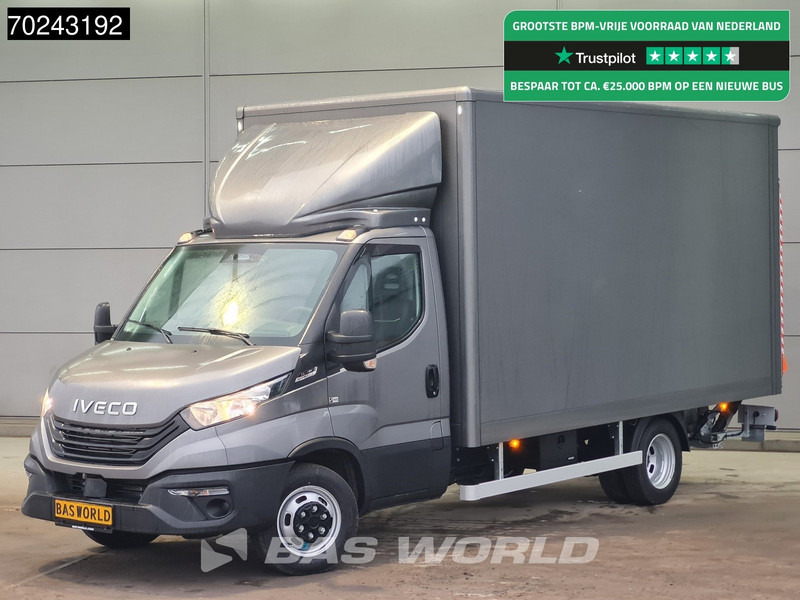Iveco Daily 35C18 3.0L Automaat 180PK 1000KG Laadklep Zijdeur 2025-Model Bakwagen Dubbellucht ACC LED Navi Airco D'Hollandia 3,5t Trekgewich - Carrinha de contentor: foto 1 Iveco Daily 35C18 3.0L Automaat 180PK 1000KG Laadklep Zijdeur 2025-Model Bakwagen Dubbellucht ACC LED Navi Airco D'Hollandia 3,5t Trekgewich - Carrinha de contentor: foto 1