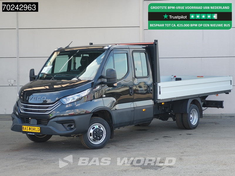 Iveco Daily 35C18 3.0L Automaat 180PK 2025-Model Open laadbak Dubbel Cabine Navi ACC LED 3,5T Trekvermogen Euro6 Pritsche Pickup Airco Dubbe - Carrinha de caixa aberta: foto 1 Iveco Daily 35C18 3.0L Automaat 180PK 2025-Model Open laadbak Dubbel Cabine Navi ACC LED 3,5T Trekvermogen Euro6 Pritsche Pickup Airco Dubbe - Carrinha de caixa aberta: foto 1