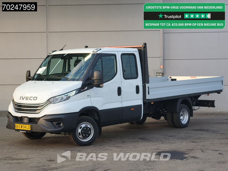 Iveco Daily 35C18 3.0L Automaat 180PK Dubbel Cabine Open Laadbak 2025-Model Dubbellucht 3,5t Trekvermogen ACC LED Navi Euro6 Pritsche Pickup - Carrinha de caixa aberta: foto 1 Iveco Daily 35C18 3.0L Automaat 180PK Dubbel Cabine Open Laadbak 2025-Model Dubbellucht 3,5t Trekvermogen ACC LED Navi Euro6 Pritsche Pickup - Carrinha de caixa aberta: foto 1