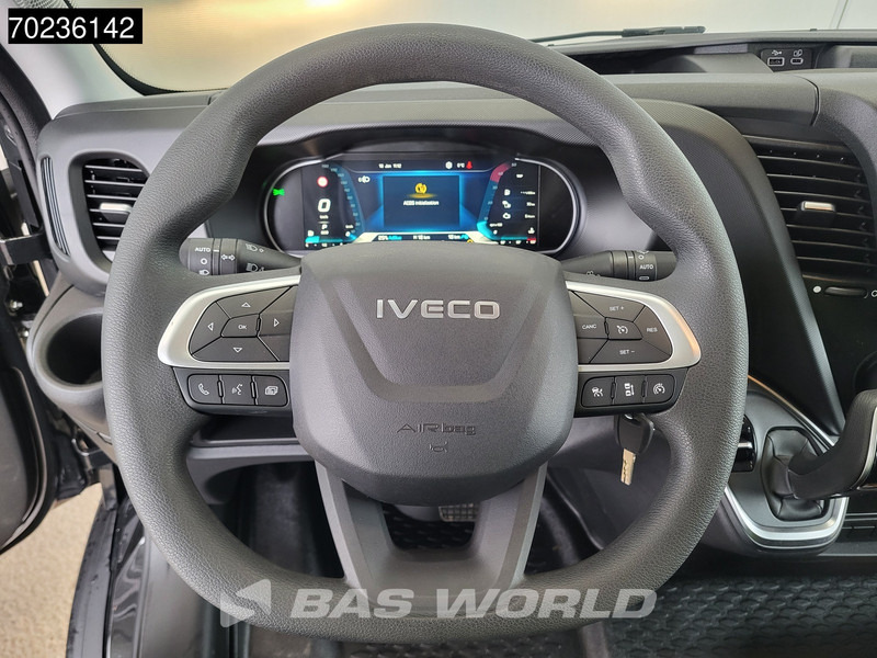 Carrinha de contentor novo Iveco Daily 35C18 3.0L Automaat 2025 MODEL 1000kg Laadklep ACC Navi Airco Zijdeur Bakwagen Meubelbak Koffer 21m3 Airco: foto 18