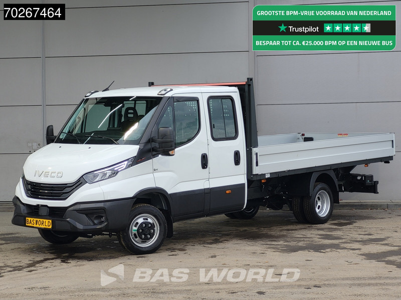 Iveco Daily 35C18 3.0L Dubbel Cabine Chassis 410WB 2025 model LED Navi Camera Airco Cruise Fahrgestell Airco Cruise control - Carrinha de caixa aberta: foto 1 Iveco Daily 35C18 3.0L Dubbel Cabine Chassis 410WB 2025 model LED Navi Camera Airco Cruise Fahrgestell Airco Cruise control - Carrinha de caixa aberta: foto 1