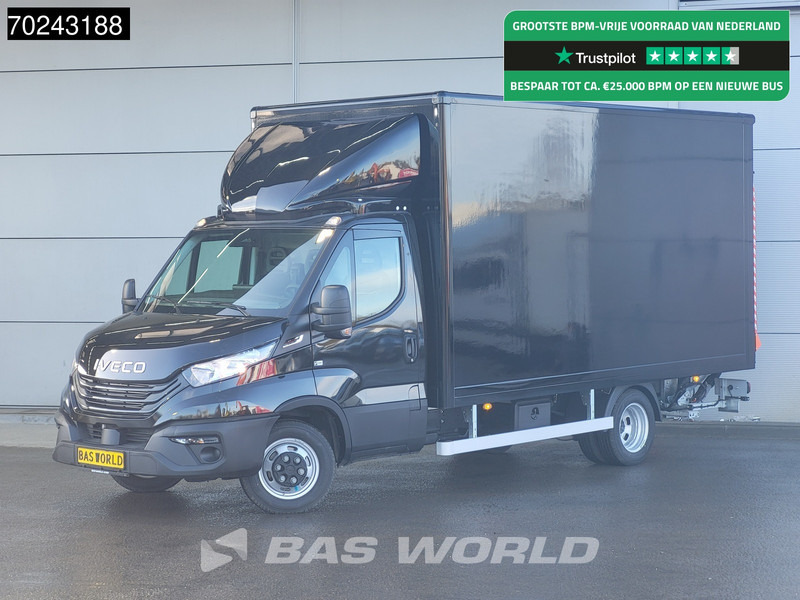 Iveco Daily 35C18 Automaat Dhollandia 1000kg Laadklep ACC Navi Airco Zijdeur Bakwagen Meubelbak Koffer Airco - Carrinha de contentor: foto 1 Iveco Daily 35C18 Automaat Dhollandia 1000kg Laadklep ACC Navi Airco Zijdeur Bakwagen Meubelbak Koffer Airco - Carrinha de contentor: foto 1