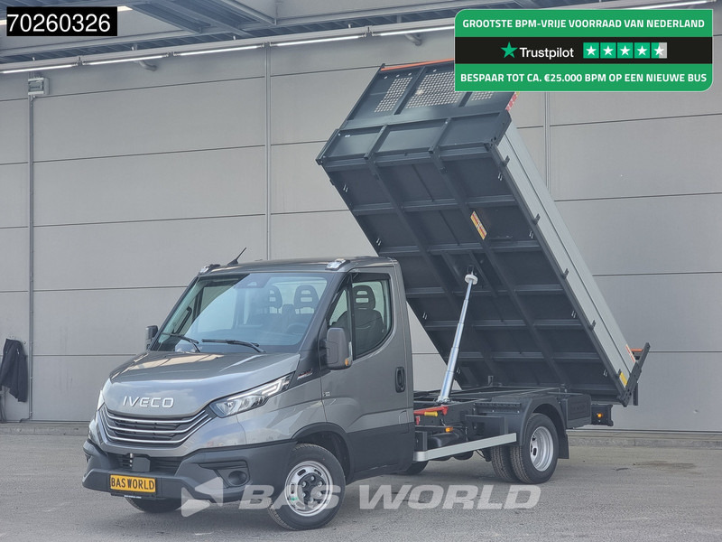 Iveco Daily 35C21 3.0L 210PK Automaat Kipper 2025 ACC Airco CarPlay Tipper Benne Kieper 3m3 Airco - Carrinha basculante: foto 1 Iveco Daily 35C21 3.0L 210PK Automaat Kipper 2025 ACC Airco CarPlay Tipper Benne Kieper 3m3 Airco - Carrinha basculante: foto 1