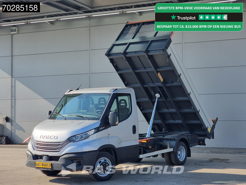 Iveco Daily 35C21 3.0L 210PK Automaat Open Laadbak 2025 ACC Airco CarPlay Pritsche Pickup Open Box Airco - Carrinha de caixa aberta: foto 1 Iveco Daily 35C21 3.0L 210PK Automaat Open Laadbak 2025 ACC Airco CarPlay Pritsche Pickup Open Box Airco - Carrinha de caixa aberta: foto 1