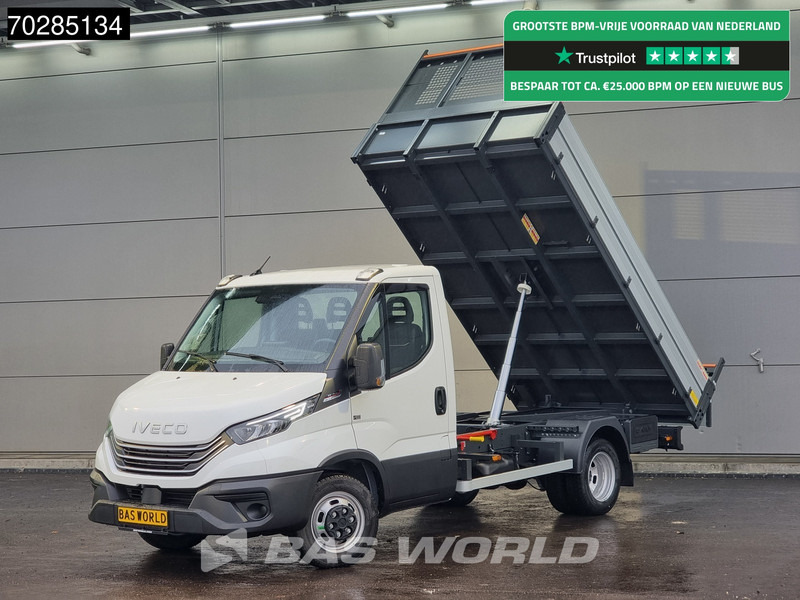 Iveco Daily 35C21 3.0L 210PK Automaat Open Laadbak 2025 model ACC Airco CarPlay Pritsche Pickup Open Box Airco - Carrinha de caixa aberta: foto 1 Iveco Daily 35C21 3.0L 210PK Automaat Open Laadbak 2025 model ACC Airco CarPlay Pritsche Pickup Open Box Airco - Carrinha de caixa aberta: foto 1