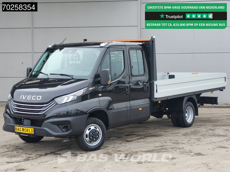 Iveco Daily 35C21 3.0L Automaat 210PK 2025-Model Open laadbak Dubbel Cabine Dubbellucht CarPlay ACC LED 3,5T Trekvermogen Euro6 Pritsche Pic - Carrinha de caixa aberta: foto 1 Iveco Daily 35C21 3.0L Automaat 210PK 2025-Model Open laadbak Dubbel Cabine Dubbellucht CarPlay ACC LED 3,5T Trekvermogen Euro6 Pritsche Pic - Carrinha de caixa aberta: foto 1