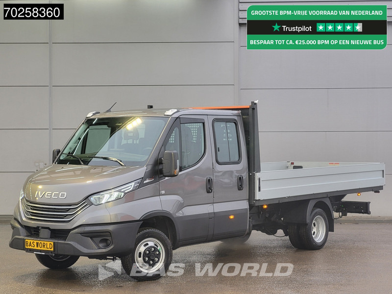 Iveco Daily 35C21 3.0L Automaat 210PK 2025-Model Open laadbak Dubbel Cabine Dubbellucht CarPlay ACC LED 3,5T Trekvermogen Euro6 Pritsche Pic - Carrinha de caixa aberta: foto 1 Iveco Daily 35C21 3.0L Automaat 210PK 2025-Model Open laadbak Dubbel Cabine Dubbellucht CarPlay ACC LED 3,5T Trekvermogen Euro6 Pritsche Pic - Carrinha de caixa aberta: foto 1
