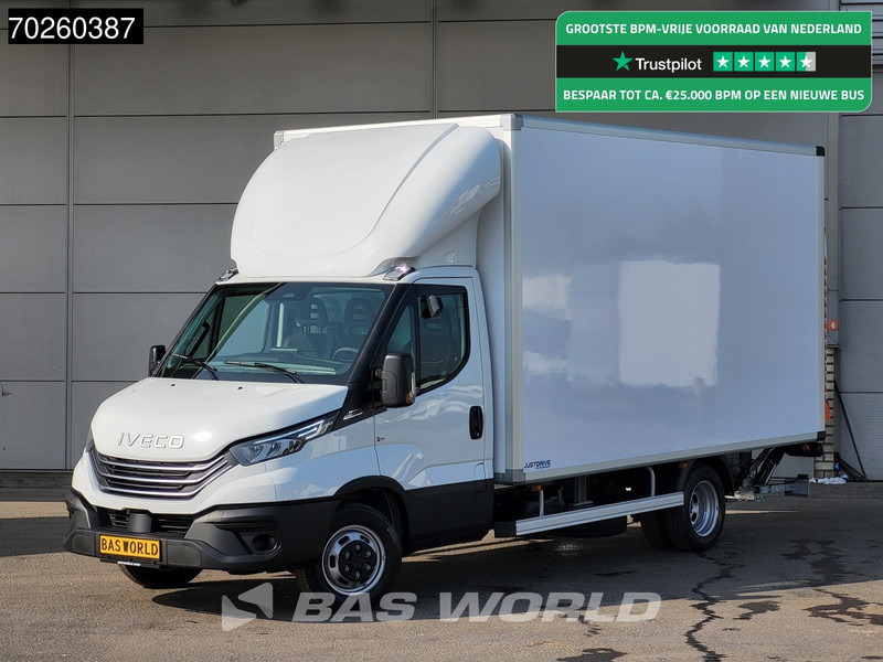 Iveco Daily 35C21 3.0L Automaat Laadklep Zijdeur Dubbellucht Bakwagen 2025-Model ACC LED CarPlay Lat om Lat D'Hollandia Euro6 Meubelbak Koff - Carrinha de contentor: foto 1 Iveco Daily 35C21 3.0L Automaat Laadklep Zijdeur Dubbellucht Bakwagen 2025-Model ACC LED CarPlay Lat om Lat D'Hollandia Euro6 Meubelbak Koff - Carrinha de contentor: foto 1