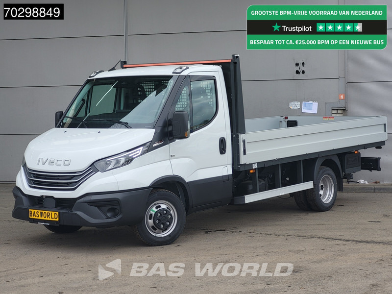 Iveco Daily 35C21 3.0L Automaat Open Laadbak 3,5t Trekhaak 210PK Dubbellucht ACC LED Airco Cruise Euro6 Pritsche Pickup Open Box Airco Trekh - Carrinha de caixa aberta: foto 1 Iveco Daily 35C21 3.0L Automaat Open Laadbak 3,5t Trekhaak 210PK Dubbellucht ACC LED Airco Cruise Euro6 Pritsche Pickup Open Box Airco Trekh - Carrinha de caixa aberta: foto 1