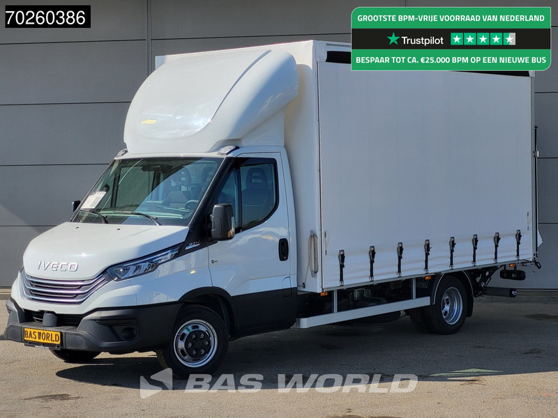 Iveco Daily 35C21 3.0L Automaat Schuifzeilen met Laadklep ACC LED Bakwagen Schuifzeil Zeilen Koffer Meubelbak 22m3 Airco - Carrinha de lona: foto 1 Iveco Daily 35C21 3.0L Automaat Schuifzeilen met Laadklep ACC LED Bakwagen Schuifzeil Zeilen Koffer Meubelbak 22m3 Airco - Carrinha de lona: foto 1