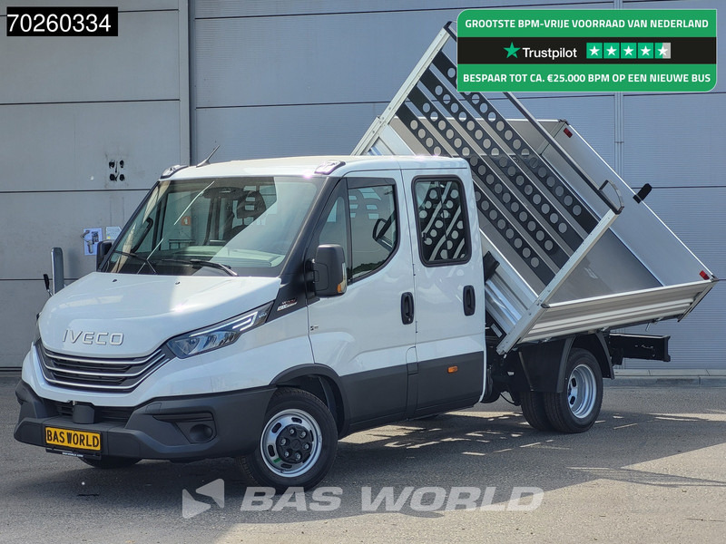Iveco Daily 35C21 3 zijdige Kipper Dubbel Cabine 210PK 3.0L Dubbellucht Airco Cruise LED Camera Tipper Benne Kieper 2m3 Airco - Carrinha basculante: foto 1 Iveco Daily 35C21 3 zijdige Kipper Dubbel Cabine 210PK 3.0L Dubbellucht Airco Cruise LED Camera Tipper Benne Kieper 2m3 Airco - Carrinha basculante: foto 1