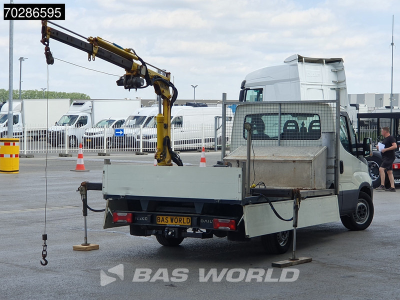 Iveco Daily 35S14 Kraanwagen Open Laadbak Hyva HA15 Euro6 3,5t Trekhaak Crane Kranwagen Kraan Pritsche Pickup Open Box Trekhaak - Carrinha de caixa aberta: foto 3 Iveco Daily 35S14 Kraanwagen Open Laadbak Hyva HA15 Euro6 3,5t Trekhaak Crane Kranwagen Kraan Pritsche Pickup Open Box Trekhaak - Carrinha de caixa aberta: foto 3