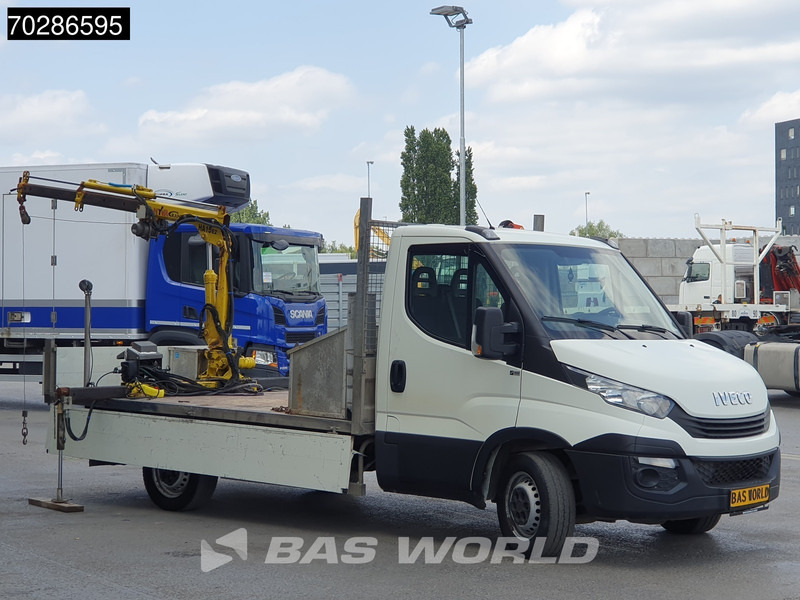 Iveco Daily 35S14 Kraanwagen Open Laadbak Hyva HA15 Euro6 3,5t Trekhaak Crane Kranwagen Kraan Pritsche Pickup Open Box Trekhaak - Carrinha de caixa aberta: foto 2 Iveco Daily 35S14 Kraanwagen Open Laadbak Hyva HA15 Euro6 3,5t Trekhaak Crane Kranwagen Kraan Pritsche Pickup Open Box Trekhaak - Carrinha de caixa aberta: foto 2