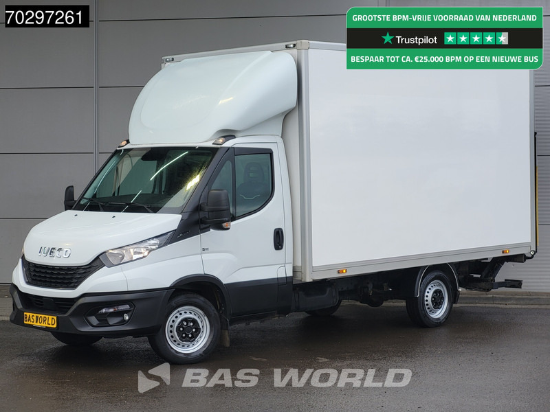 Iveco Daily 35S14 Laadklep Zijdeur Bakwagen Airco Cruise Standkachel Euro6 Meubelbak Koffer Airco Cruise control - Carrinha de contentor: foto 1 Iveco Daily 35S14 Laadklep Zijdeur Bakwagen Airco Cruise Standkachel Euro6 Meubelbak Koffer Airco Cruise control - Carrinha de contentor: foto 1