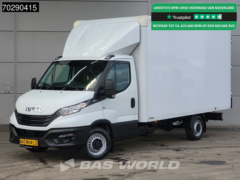 Iveco Daily 35S16 Automaat Bakwagen Achterdeuren 160PK Airco Camera Euro6 Meubelbak Koffer 21m3 Airco - Carrinha de contentor: foto 1 Iveco Daily 35S16 Automaat Bakwagen Achterdeuren 160PK Airco Camera Euro6 Meubelbak Koffer 21m3 Airco - Carrinha de contentor: foto 1