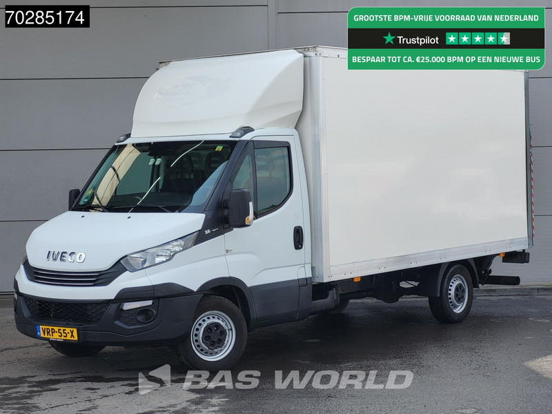 Iveco Daily 35S16 Automaat Laadklep Bakwagen 160PK Airco Cruise Euro6 Meubelbak Koffer 19m3 Airco Cruise control - Carrinha de contentor: foto 1 Iveco Daily 35S16 Automaat Laadklep Bakwagen 160PK Airco Cruise Euro6 Meubelbak Koffer 19m3 Airco Cruise control - Carrinha de contentor: foto 1
