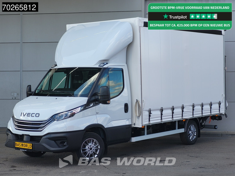 Iveco Daily 35S16 Automaat Schuifzeil Laadklep CarPlay Camera Velgen Cruise Airco Schuifzeilen Bakwagen Zeilen Meubelbak Koffer Airco Cruise - Carrinha de lona: foto 1 Iveco Daily 35S16 Automaat Schuifzeil Laadklep CarPlay Camera Velgen Cruise Airco Schuifzeilen Bakwagen Zeilen Meubelbak Koffer Airco Cruise - Carrinha de lona: foto 1