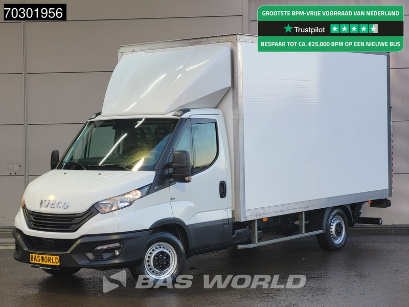 Iveco Daily 35S16 Laadklep 160PK Bakwagen Navi Airco Cruise Camera 3,5t Trekgewicht Euro6 Meubelbak Koffer Airco Cruise control - Carrinha de contentor: foto 1 Iveco Daily 35S16 Laadklep 160PK Bakwagen Navi Airco Cruise Camera 3,5t Trekgewicht Euro6 Meubelbak Koffer Airco Cruise control - Carrinha de contentor: foto 1