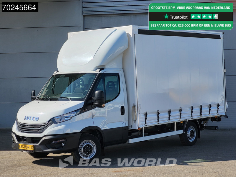 Iveco Daily 35S18 3.0L Laadklep Schuifzeilen Airco Cruise Bakwagen Meubelbak Zeilenwagen Schuifzeil Plane 22m3 Airco Cruise control - Carrinha de lona: foto 1 Iveco Daily 35S18 3.0L Laadklep Schuifzeilen Airco Cruise Bakwagen Meubelbak Zeilenwagen Schuifzeil Plane 22m3 Airco Cruise control - Carrinha de lona: foto 1