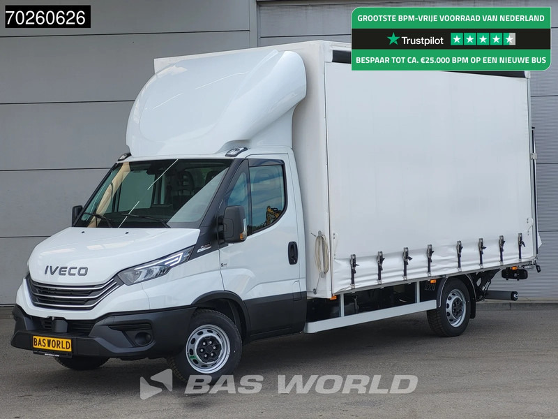 Iveco Daily 35S21 3.0L 210PK Automaat Schuifzeilen Laadklep ACC LED CarPlay Euro6 Schuifzeil Zeilen Koffer Meubelbak Bakwagen Airco - Carrinha de lona: foto 1 Iveco Daily 35S21 3.0L 210PK Automaat Schuifzeilen Laadklep ACC LED CarPlay Euro6 Schuifzeil Zeilen Koffer Meubelbak Bakwagen Airco - Carrinha de lona: foto 1