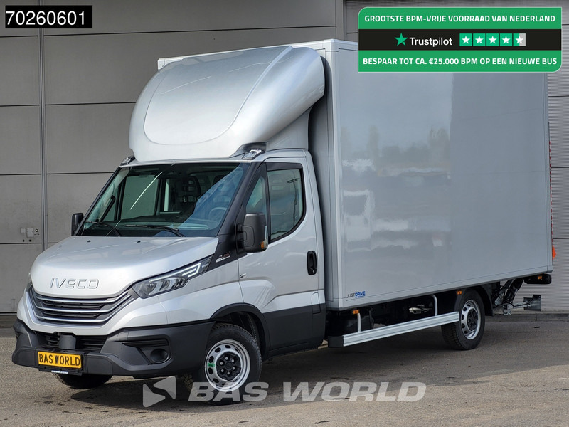 Iveco Daily 35S21 3.0L Automaat Laadklep Zijdeur ACC LED CarPlay Lat om Lat D'Hollandia 3,5t Trekvermogen Meubelbak Koffer Bakwagen 22m3 Air - Carrinha de contentor: foto 1 Iveco Daily 35S21 3.0L Automaat Laadklep Zijdeur ACC LED CarPlay Lat om Lat D'Hollandia 3,5t Trekvermogen Meubelbak Koffer Bakwagen 22m3 Air - Carrinha de contentor: foto 1
