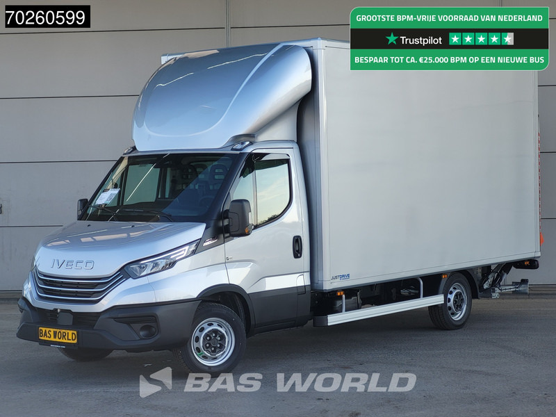 Iveco Daily 35S21 3.0L Automaat Laadklep Zijdeur ACC LED CarPlay Lat om Lat D'Hollandia 3,5t Trekvermogen Meubelbak Koffer Bakwagen 22m3 Air - Carrinha de contentor: foto 1 Iveco Daily 35S21 3.0L Automaat Laadklep Zijdeur ACC LED CarPlay Lat om Lat D'Hollandia 3,5t Trekvermogen Meubelbak Koffer Bakwagen 22m3 Air - Carrinha de contentor: foto 1