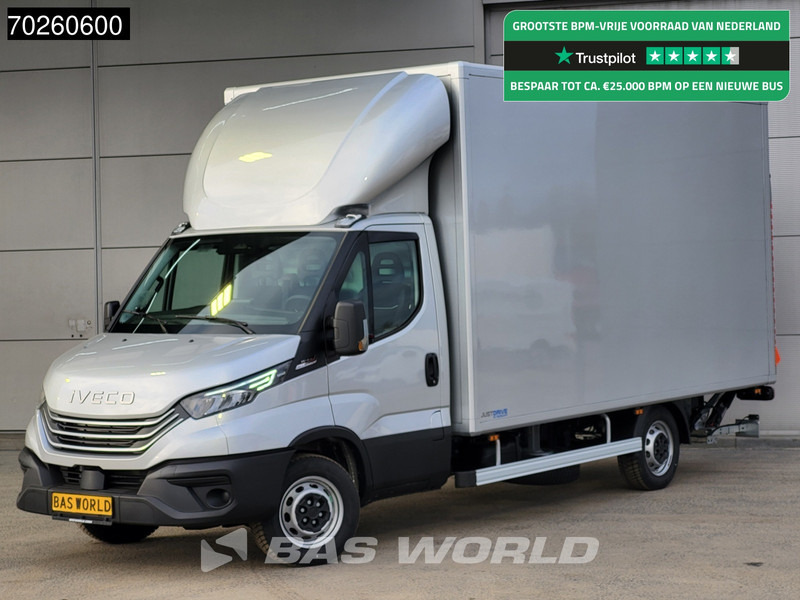 Iveco Daily 35S21 3.0L Automaat Laadklep Zijdeur ACC LED CarPlay Lat om Lat D'Hollandia 3,5t Trekvermogen Meubelbak Koffer Bakwagen Airco - Carrinha de contentor: foto 1 Iveco Daily 35S21 3.0L Automaat Laadklep Zijdeur ACC LED CarPlay Lat om Lat D'Hollandia 3,5t Trekvermogen Meubelbak Koffer Bakwagen Airco - Carrinha de contentor: foto 1