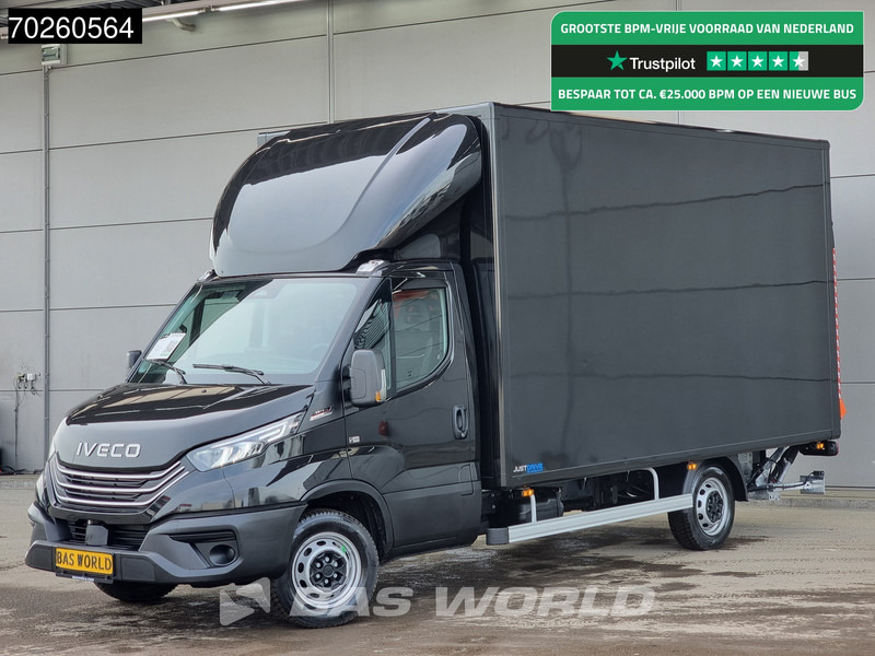 Iveco Daily 35S21 3.0L Automaat Laadklep Zijdeur ACC LED CarPlay Lat om Lat D'Hollandia 3,5t Trekvermogen Meubelbak Koffer Bakwagen Airco - Carrinha de contentor: foto 1 Iveco Daily 35S21 3.0L Automaat Laadklep Zijdeur ACC LED CarPlay Lat om Lat D'Hollandia 3,5t Trekvermogen Meubelbak Koffer Bakwagen Airco - Carrinha de contentor: foto 1