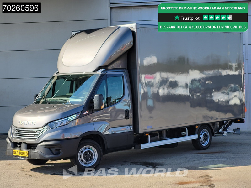 Iveco Daily 35S21 3.0L Automaat Laadklep Zijdeur ACC LED CarPlay Lat om Lat D'Hollandia 3,5t Trekvermogen Meubelbak Koffer Bakwagen Airco - Carrinha de contentor: foto 1 Iveco Daily 35S21 3.0L Automaat Laadklep Zijdeur ACC LED CarPlay Lat om Lat D'Hollandia 3,5t Trekvermogen Meubelbak Koffer Bakwagen Airco - Carrinha de contentor: foto 1
