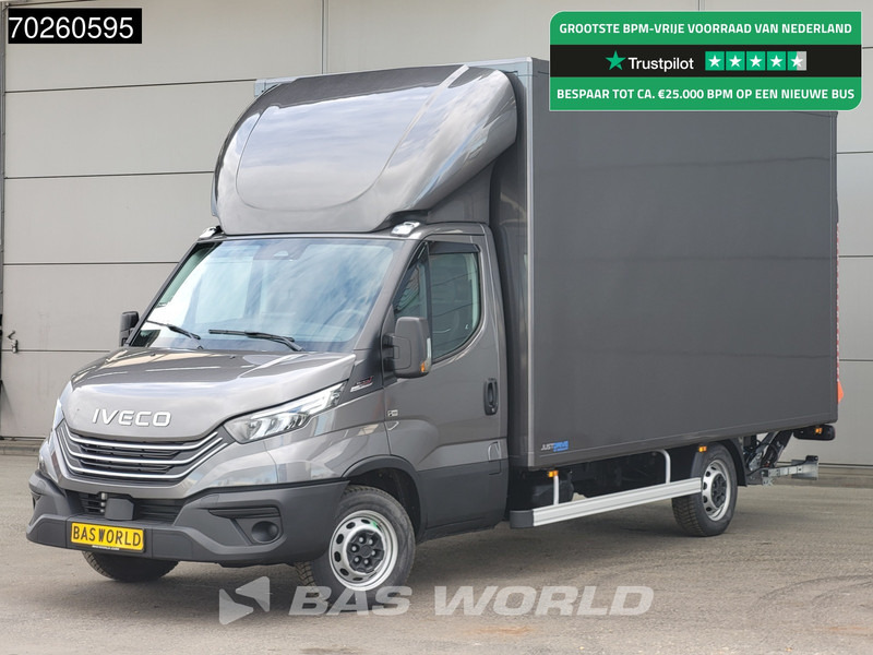 Iveco Daily 35S21 3.0L Laadklep Automaat Zijdeur 210PK Bakwagen ACC LED Airco 3,5t Trekgewicht D'Hollandia CarPlay Euro6 Meubelbak Koffer Ai - Carrinha de contentor: foto 1 Iveco Daily 35S21 3.0L Laadklep Automaat Zijdeur 210PK Bakwagen ACC LED Airco 3,5t Trekgewicht D'Hollandia CarPlay Euro6 Meubelbak Koffer Ai - Carrinha de contentor: foto 1