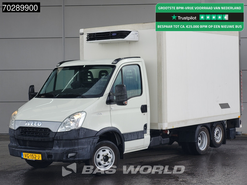 Iveco Daily 40C15 BE-Combi 75Plus Koelwagen Laadklep Carrier Xarios 350 Zijdeur Achterdeuren Airco Cruise Camera Koel Koeler Kühl Kühler Küh - Carrinha frigorífica: foto 1 Iveco Daily 40C15 BE-Combi 75Plus Koelwagen Laadklep Carrier Xarios 350 Zijdeur Achterdeuren Airco Cruise Camera Koel Koeler Kühl Kühler Küh - Carrinha frigorífica: foto 1