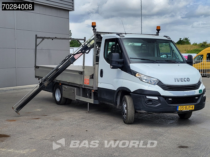 Iveco Daily 50C15 3.0L Euro6 Kraanwagen HIAB 013T PTO 3,5t Trekhaak Airco Cruise Kraan Crane Kranwagen Pickup Pritsche Airco Trekhaak Cruise - Carrinha de caixa aberta: foto 1 Iveco Daily 50C15 3.0L Euro6 Kraanwagen HIAB 013T PTO 3,5t Trekhaak Airco Cruise Kraan Crane Kranwagen Pickup Pritsche Airco Trekhaak Cruise - Carrinha de caixa aberta: foto 1