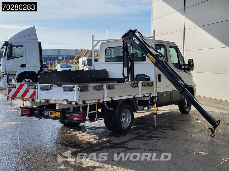 Iveco Daily 50C17 3,0L Automaat HIAB 017T-2 DC Open laadbak Dubbellucht Airco Euro6 Pickup Crane Kraanwagen Pritsche Airco Dubbel cabine - Carrinha de caixa aberta: foto 2 Iveco Daily 50C17 3,0L Automaat HIAB 017T-2 DC Open laadbak Dubbellucht Airco Euro6 Pickup Crane Kraanwagen Pritsche Airco Dubbel cabine - Carrinha de caixa aberta: foto 2