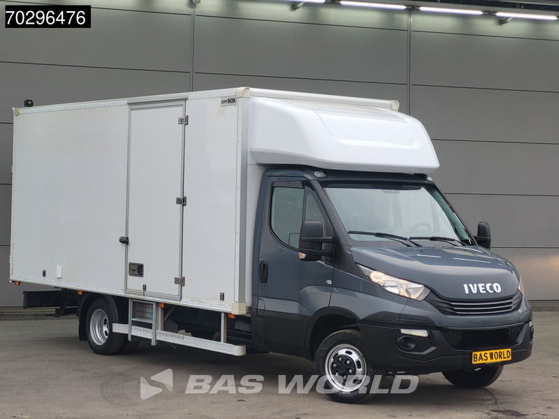 Iveco Daily 50C18 3.0L Automaat 3,5t Trekhaak Bakwagen Zijdeur Achterdeuren 180PK 5tons Navi Standkachel Euro6 Meubelbak Koffer Trekhaak - Carrinha de contentor: foto 5 Iveco Daily 50C18 3.0L Automaat 3,5t Trekhaak Bakwagen Zijdeur Achterdeuren 180PK 5tons Navi Standkachel Euro6 Meubelbak Koffer Trekhaak - Carrinha de contentor: foto 5