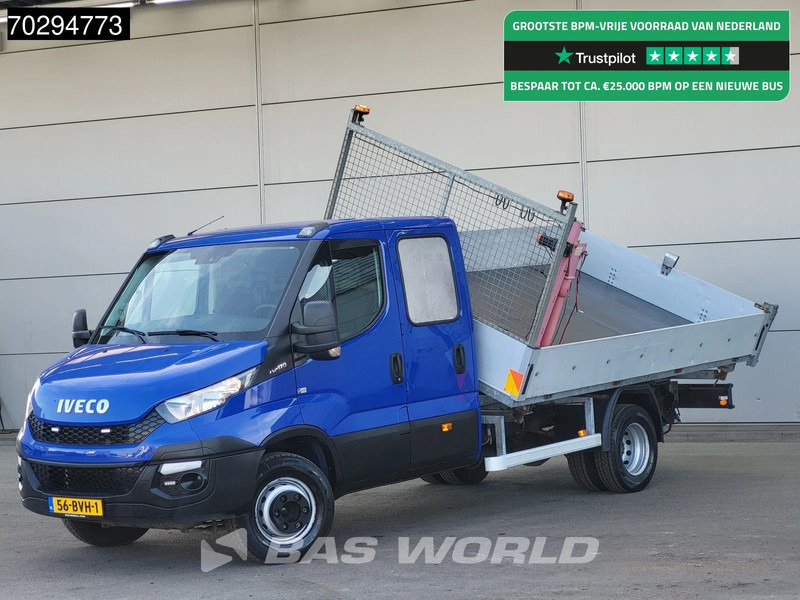 Iveco Daily 70C17 Drie-Zijdige 3.0L Kipper 7-tons Kraan Dubbellucht 170PK 3,5t Trekhaak Airco Tipper Benne Kieper Kraanwagen Crane Kranwagen - Carrinha basculante: foto 1 Iveco Daily 70C17 Drie-Zijdige 3.0L Kipper 7-tons Kraan Dubbellucht 170PK 3,5t Trekhaak Airco Tipper Benne Kieper Kraanwagen Crane Kranwagen - Carrinha basculante: foto 1