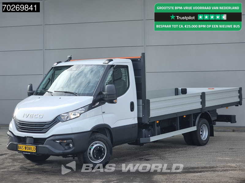 Iveco Daily 70C18 3.0L Automaat 525cm Open laadbak Trekhaak ACC Navi Airco Pickup Pritsche Airco Trekhaak - Carrinha de caixa aberta: foto 1 Iveco Daily 70C18 3.0L Automaat 525cm Open laadbak Trekhaak ACC Navi Airco Pickup Pritsche Airco Trekhaak - Carrinha de caixa aberta: foto 1