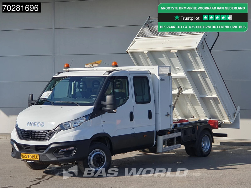 Iveco Daily 70C18 3.0L Kipper Dubbel Cabine Dubbellucht 3,5t Trekhaak Airco Cruise Camera Zwaailampen Euro6 Tipper Benne Kieper 2m3 Airco Tr - Carrinha basculante: foto 1 Iveco Daily 70C18 3.0L Kipper Dubbel Cabine Dubbellucht 3,5t Trekhaak Airco Cruise Camera Zwaailampen Euro6 Tipper Benne Kieper 2m3 Airco Tr - Carrinha basculante: foto 1