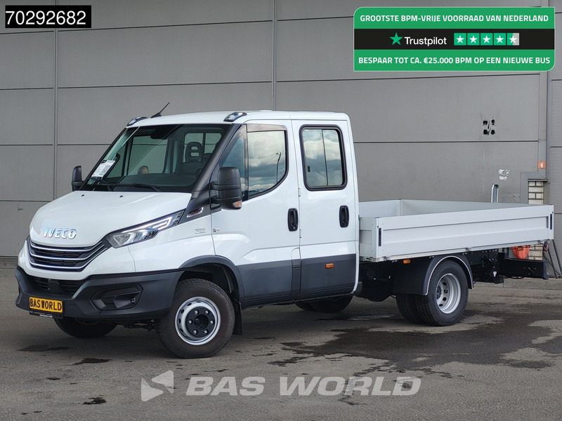 Iveco Daily 70C21 3.0L Automaat Dubbellucht 210PK Open Laadbak 3,5t Trekhaak 210PK LED Airco Cruise Euro6 Pritsche Pickup Airco Trekhaak Cru - Carrinha de caixa aberta: foto 1 Iveco Daily 70C21 3.0L Automaat Dubbellucht 210PK Open Laadbak 3,5t Trekhaak 210PK LED Airco Cruise Euro6 Pritsche Pickup Airco Trekhaak Cru - Carrinha de caixa aberta: foto 1