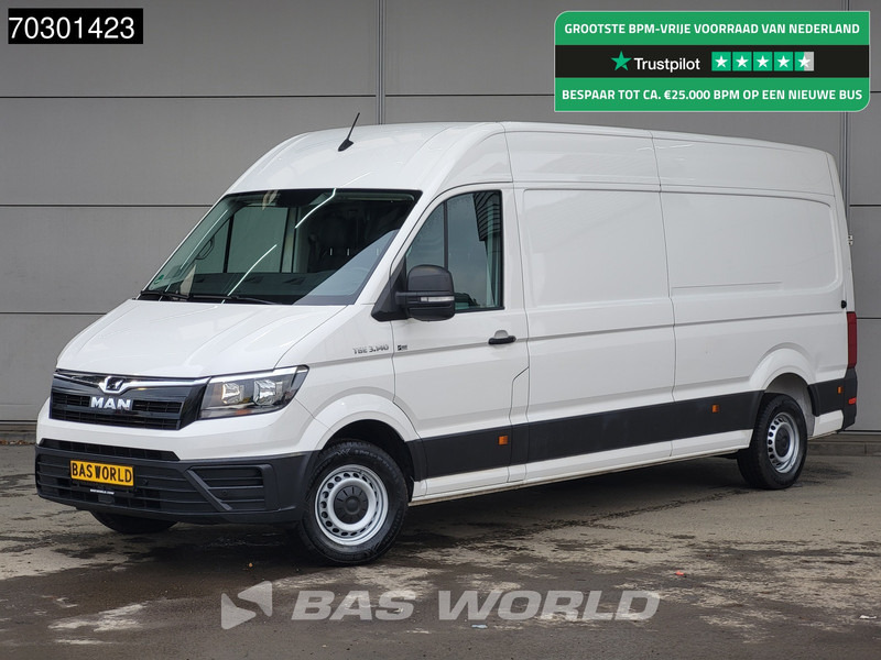 MAN TGE 3.140 Automaat L4H3 Airco Camera Parkeersensoren Euro6 L3H2 Airco - Furgão: foto 1 MAN TGE 3.140 Automaat L4H3 Airco Camera Parkeersensoren Euro6 L3H2 Airco - Furgão: foto 1